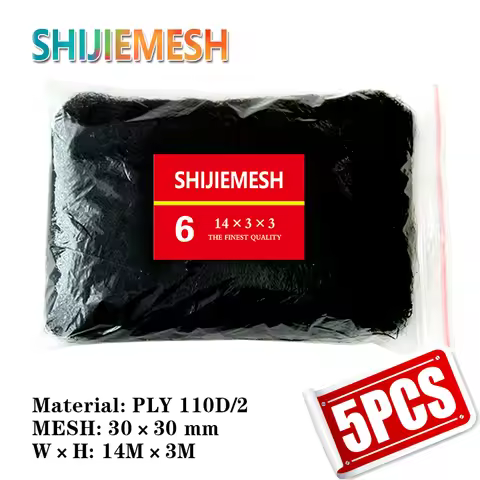 3-8cm mesh 9m/14m Hole Garden Prevent Polyester 110D/2 Knotted Net Anti Bird Mist Net 5pcs
