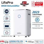 【Ready Stock in SG】LifePro DH30 30L/D Dehumidifier/ 6.5L Water Tank/ English Panel/ 3-PIN SG Plug/ 2 Years Warranty