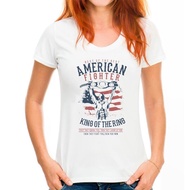 The King Of Fighter T Shirt AMERICAN FIGHTER King Of The Ring T-Shirt Short Sleeves Cute Tee Shirt B