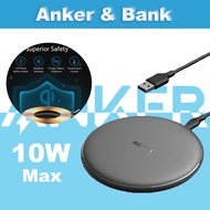 Anker Wireless Charger, 313 Wireless Charger (Pad), Qi-Certified 10W Max