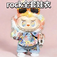37cm labubu 37cm labubu Doll Baby Clothes 38cm Doll Clothes Accessories rock Front High Energy