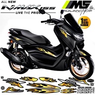 Decal Sticker Striping Variasi NMAX 155 Connected /New Nmax 2020-2021-2022-2023 /Nmax 155 New /New Yamaha Nmax 155 /New Nmax 155 Abs |Decal Semi Fullbody Nmax Sticker Nmax Lis Nmax Striping Nmax Simpel Striping Nmax Api Merah |Bukan Transparan