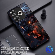 [ GT71 TIGER ] Softcase Xiaomi poco F3, F4, F5, F6 Case Shiny Mirror Sublime Silicone Xiaomi