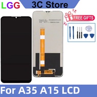 ต้นฉบับ หน้าจอ Lcd OPPO A35 A15 LCD จอพร้อมทัชสกรีน สำหรับ หมาะสำหรับ OPPO A15 A35 จอ