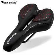 West Biking silicone gel bicycle saddle seat