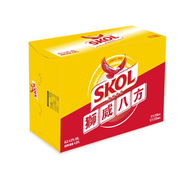 獅威 - 獅威 SKOL 啤酒 - Lager - 330ml x 12罐 (新舊包裝隨機發貨)