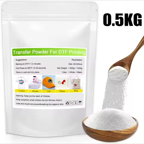 DTF Powder DTF Printer Hot MeltPowder for DTF Transfer Film DTF Printer DTF Poliamida Powder for DTF