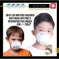3M 8110S N95 MASK FOR KIDS / CHILDREN DUST MASK ANTI PM2.5 RESPIRATOR FACE MASKS (1PC)