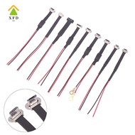 [XFD]  Type-C USB Connector FPC 2Pin 3Pin W/ Resistor R1 Soft Flat Cable Male Charging Cable Fast Ch