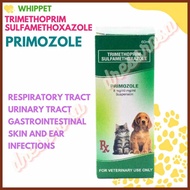 PRIMOZOLE'bY=FOR`Am`DOG`fw&&`xK&CAT`lE&(TRIMETHOPRIM`q%SULFAMETHOXAZOLE)_T%Respiratory,_h%Urinary,