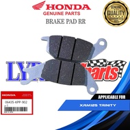 HONDA BRAKE PAD RR FOR XRM125 TRiNiTY -06435-KPP-902