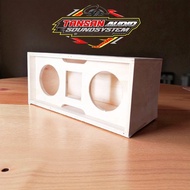 Speaker Box 4 5 6 inch double, tweeter Box