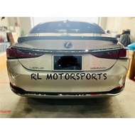 Lexus ES 2019 2020 2021 2022 2023 rear boot trunk top glass ducktail lip spoiler bodykit body kit ES
