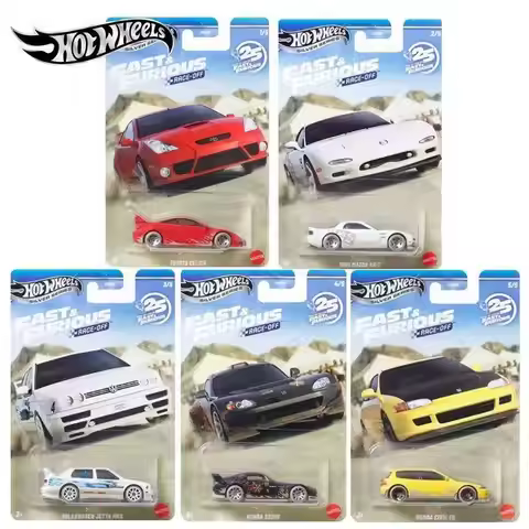 2026 New Hot Wheels Hnr88 Silver Series 25Th Fast & Furious Tokyo Drift Set Nissan/Monte Carlo/Road 