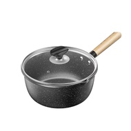 Sauce Pan with Lid Non Stick Small Pot Multipurpose Small Saucepan Kitchen Cookware