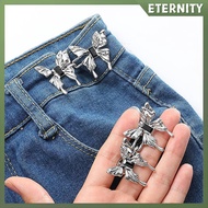 ETERNITY Fashion Butterfly Shaped Jean Waist Tighteners Delicate Detachable Adjustable Pants Waist B