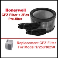 [Air Filter] Honeywell CPZ Filter 21200 + 2 Pcs Pre-Filter For Model 17250/18250