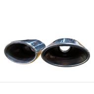 double layer oval exhaust tip , Nissan grand Livina Impul style exhaust tip,AMG exhaust tip