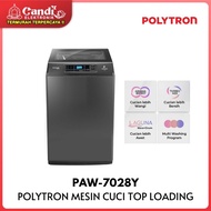 POLYTRON Mesin Cuci Top Loading 7 kg PAW-7028Y