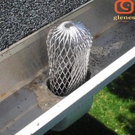 GLENES Roof Gutter Expand Colanders Debris Blockage Drain Net Cover