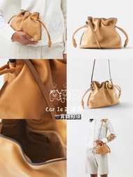 Loewe mini福袋抽繩手袋 可斜孭單肩
