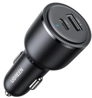 UGREEN 63W 雙口快速車用充電器