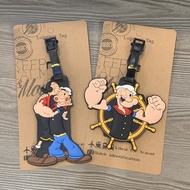 KOZJ Travel Boarding Pass Popeye Popeye Luggage Tag Boarding Pass Luggage Tag Ornament Name Tag