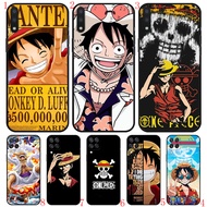 OPPO A3 A3S A5 A37 A40 A60 Neo 9 Reno 6 Pro 10 Pro Plus 8z B11 luffy Soft Black Phone Case