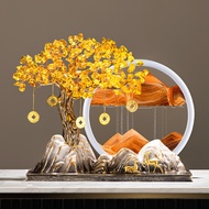 Treasure Ornaments Gifts Glitter Paintings Money-making Trees Good Fortune Housewarming Fortune Tree