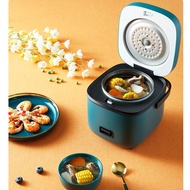 Mini Rice Cooker Multi-function Single Electric Rice Cooker Non-Stick Household Small Cooking Machine Make Porridge Soup