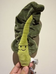(順豐到付-$10) 絕版蔬菜 羽衣甘藍 Vivacious kale leaf Jellycat 吉利貓 毛公仔