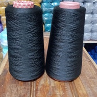 2Pcs Black POPYESTER Overlock Thread 200g (2 ounces) -+ Thread/