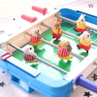 兔兔桌上型足球台(可雙人對戰) 寵物公仔 客製化