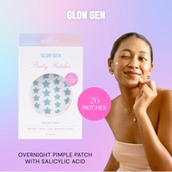 GLOW GEN 🇲🇾 Pretty Patches - Salicylic Stars | 26pcs | With Salicylic Acid | Fast Pimple Treatment