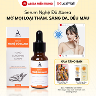 Serum giảm mờ thâm vùng kín Nghệ Đỏ Nano Abera 15ml - Làm hồng vùng kín hồng nhũ hoa giảm thâm môi t