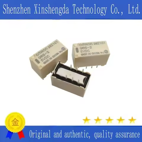 5PCS/LOT G6S-2 3V 5V 12V 24V G6S-2-3VDC G6S-2-5VDC G6S-2-12VDC G6S-2-24VDC OMRON NEW ORIGINAL RELAY