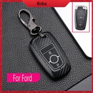 【Available】For Ford Ranger 2022 Ranger Sprot 2023 Everest Ranger Raptor150 ABS Silicone Car Key Case Cover Remote Key Fob Accessories
