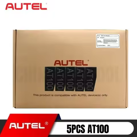 5PCS 2025 AUTEL AT100 Super Transponder Chip Compatible IM508S, IM608II, KM100, KM100E, IM608 PRO, I