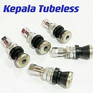 KEPALA TIUB MOTORCYCLE TUBELESS TYRE VALVE TUBE HEAD FOR SPORT RIM &amp; TAYAR TUBELESS