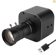 4K HD USB Camera 10X Optical Zoom 5-50mm Variable Lens 8MP Mini Web Camera with Microphones 1920x108