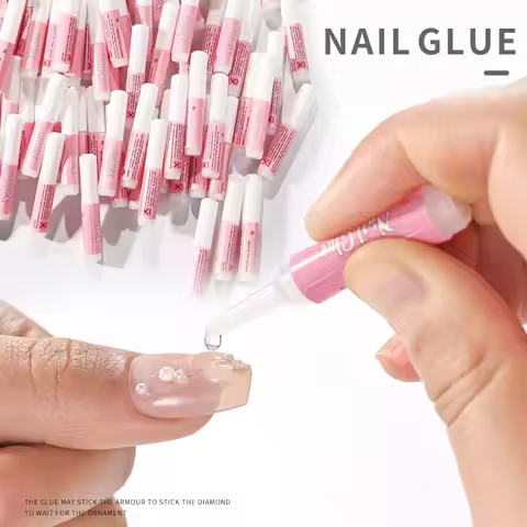 30/10pcs Fast Drying Nail Art Glue for Acrylic Nails *-Net2g Super Bond Mini Beauty False Nails Glue