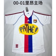 00-01 Lyon Home Away Retro Soccer Jersey Football