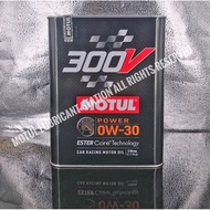 MOTUL 300V POWER 0W30 2 LITRES COD PUCHONG/IPOH RM200 2L