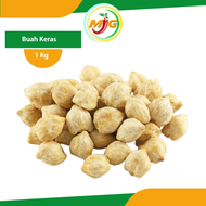 Ez Bizy CANDLE NUT / BUAH KERAS - 1kg  Snacks Kemiri Kacang 