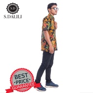KEMEJA BATIK LELAKI LENGAN PENDEK Batik Shirt Baju Batik Lelaki Size Malaysia Batik KBL00003