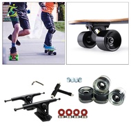 BNSTAR 7 ''ที่แขวนสะพานคานสเก็ตบอร์ด ABEC-11ชิ้นส่วนล้อแบริ่ง