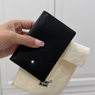 montblanc 萬寶龍 黑色 卡夾 卡包 短夾 信用卡卡夾 名片夾 皮夾 皮包