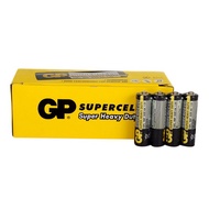 4PCS / 40PCS Genuine GP Supercell AA Size Super Heavy Duty Battery - GP15PL-2S4