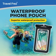 TRAVELFREZ WATERPROOF PHONE POUCH (UNDERWATER SCREEN TOUCHABLE) IPX8