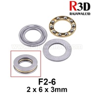 Up Ball Bearing F2-6 F26 2X6X3 Thrust Plane